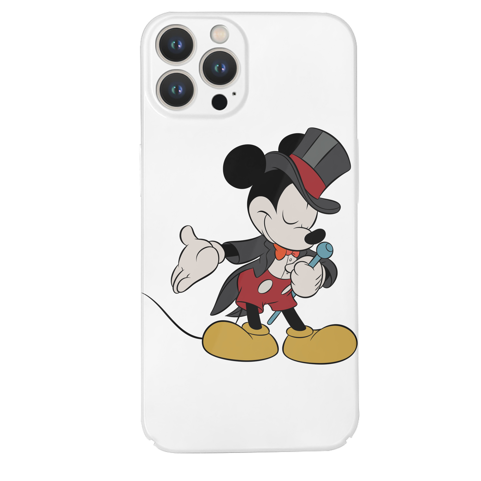 （画像用） ミッキーマウス Mickey Mouse 【iPhone 14シリーズ対応】ハードケース